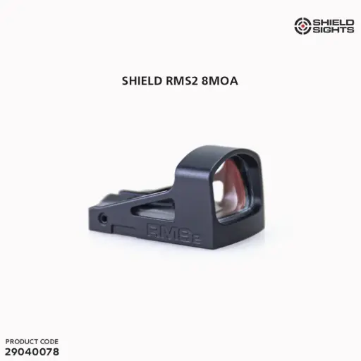 [29040078] GLASS LENS REFLEX MINI SIGHT TWO 8MOA (6.5" at 100 yards) Retail Pack/RMS2-8MOA-G